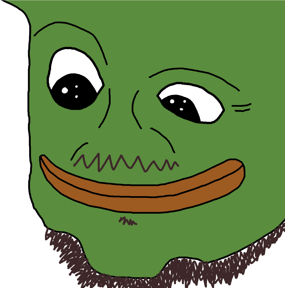 Forsenpepe - Cartoon (1200x1200), Png Download