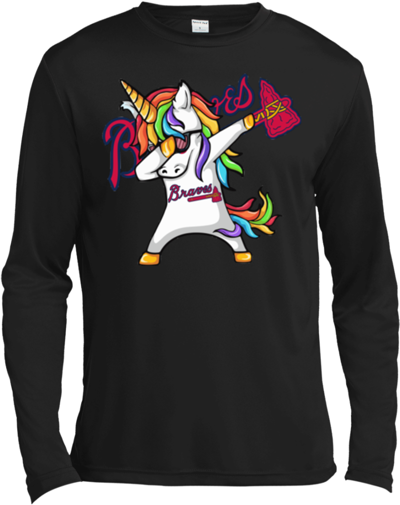 Unicorn Dabbing Atlanta Braves Baseball Mlb Shirt Mens - Legends Are Born In November 27 (1024x1024), Png Download