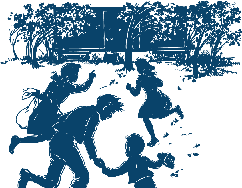 Meet The Boxcar Children - Boxcar Children (1015x667), Png Download