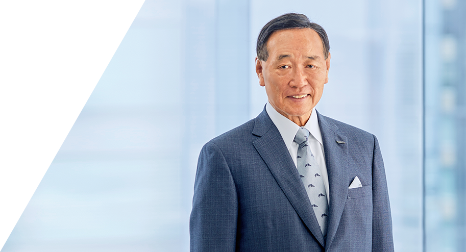 Hajime Satomi Chairman And Group Ceo - Businessperson (913x494), Png Download