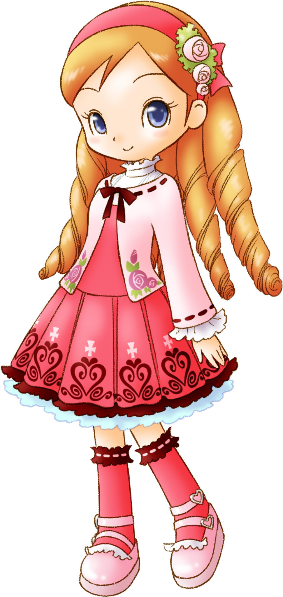 Download Png - Dia Harvest Moon Hero Of Leaf Valley (1017x1997), Png Download