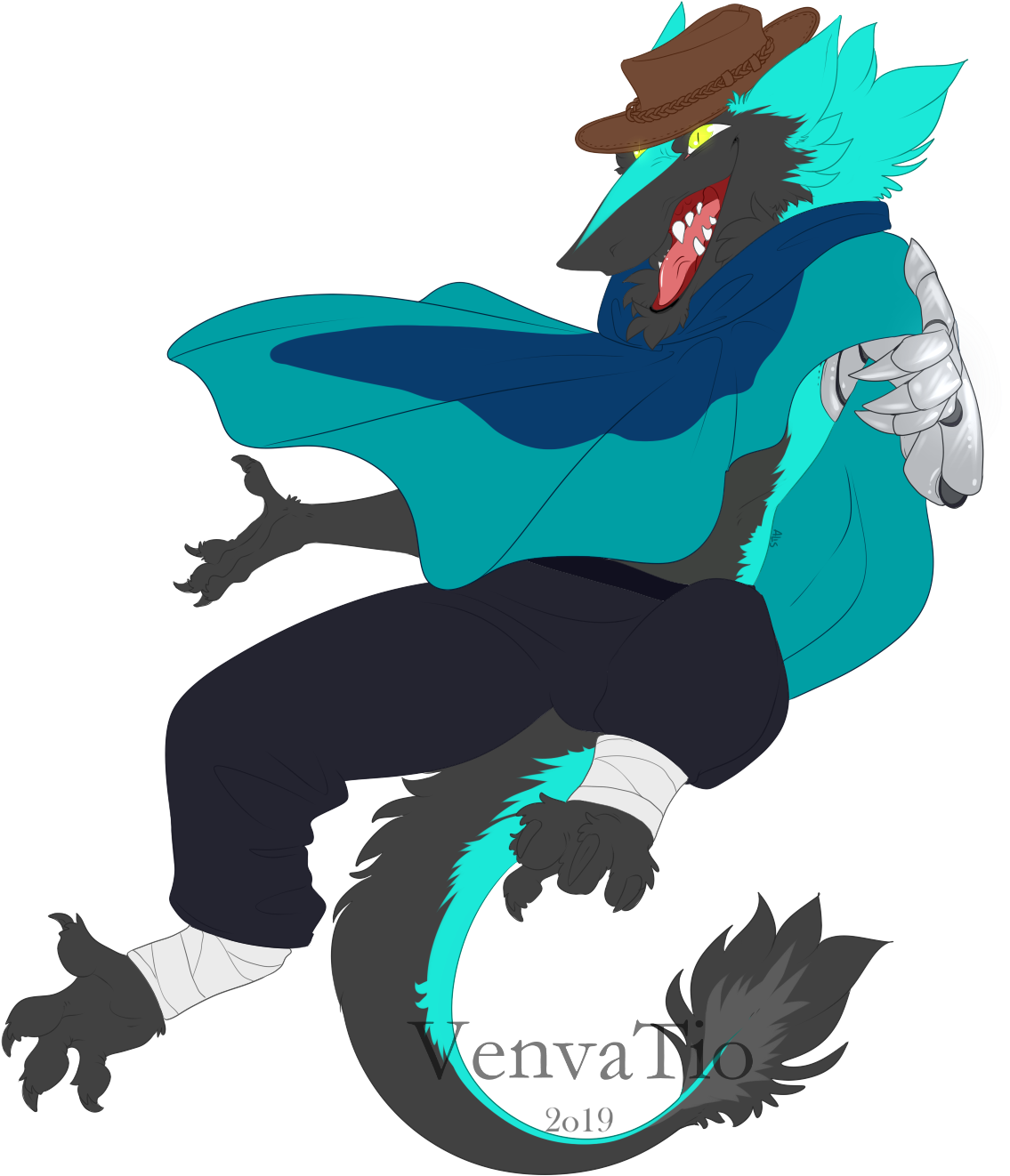 Yee Haw - Illustration (1250x1500), Png Download