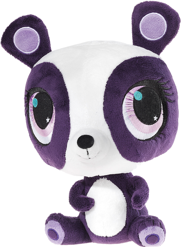 Lps Penny Ling - Lila Panda (588x800), Png Download