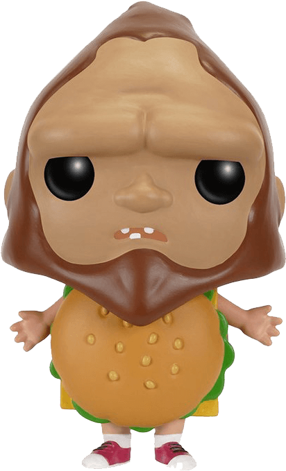 Vinyl Bob's Burgers - Burger Suit Gene Funko Pop (800x800), Png Download