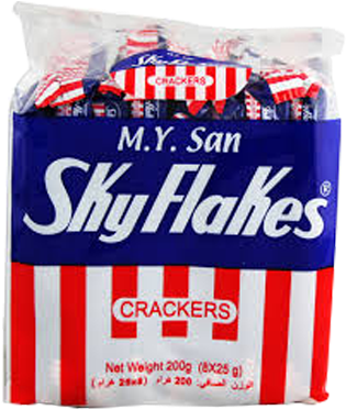 Sky Flakes Crackers 200g Sky Flakes Crackers 200g - Skyflakes Crackers (600x600), Png Download