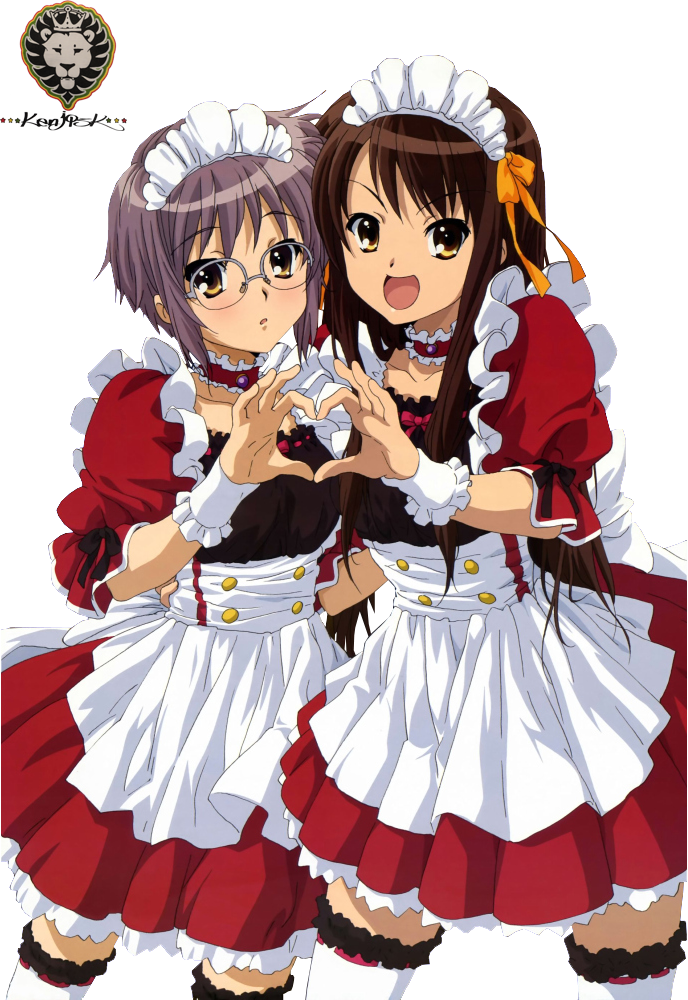 Suzumiya Haruhi No Shoushitsu (688x1000), Png Download