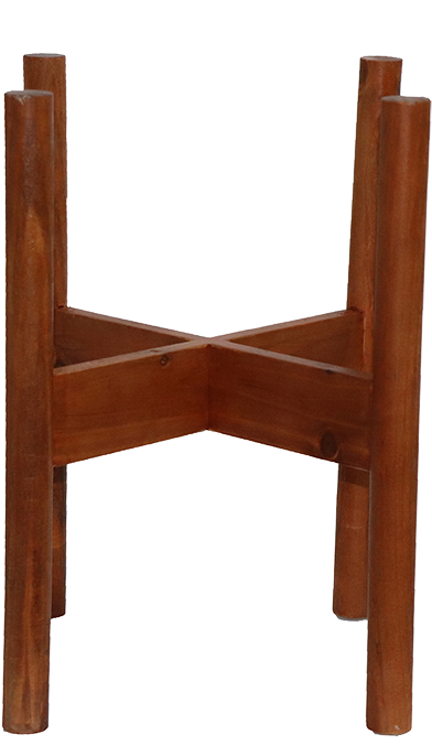 Walnut Color Nordic Display Solid Wood Flower Pot - Chair (800x800), Png Download