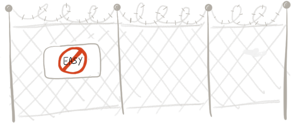 Barbed-wire - Barbed Wire (1000x446), Png Download
