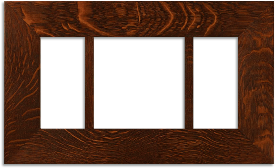 And Triple 3-inch Oak Legacy Frame - Plywood (1000x1000), Png Download