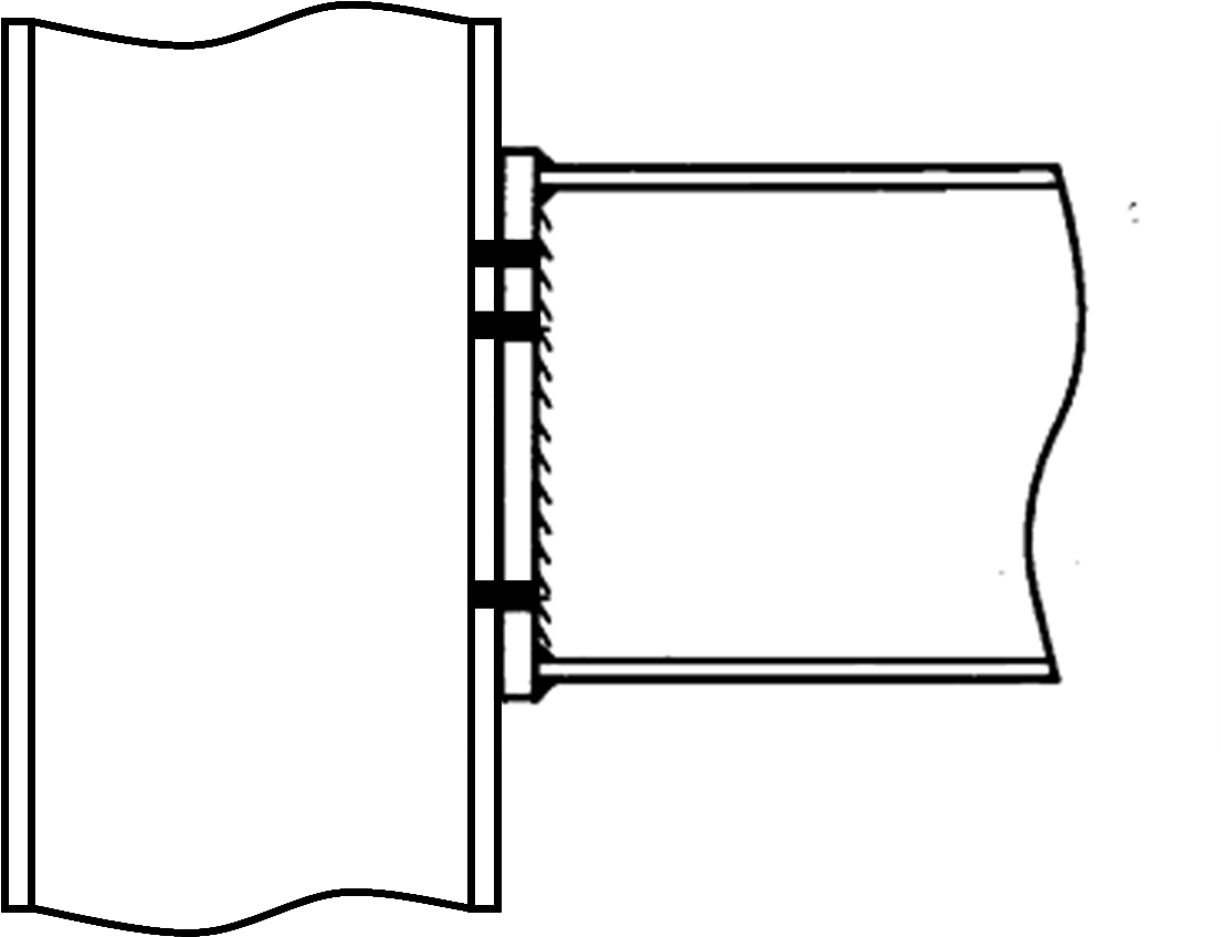 Full Depth End Plate - Line Art (1113x861), Png Download