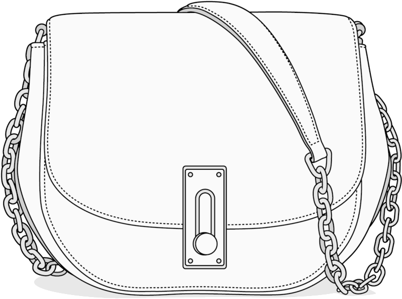 Vector Product Jenny Red - Handbag Vector Png (1000x1000), Png Download