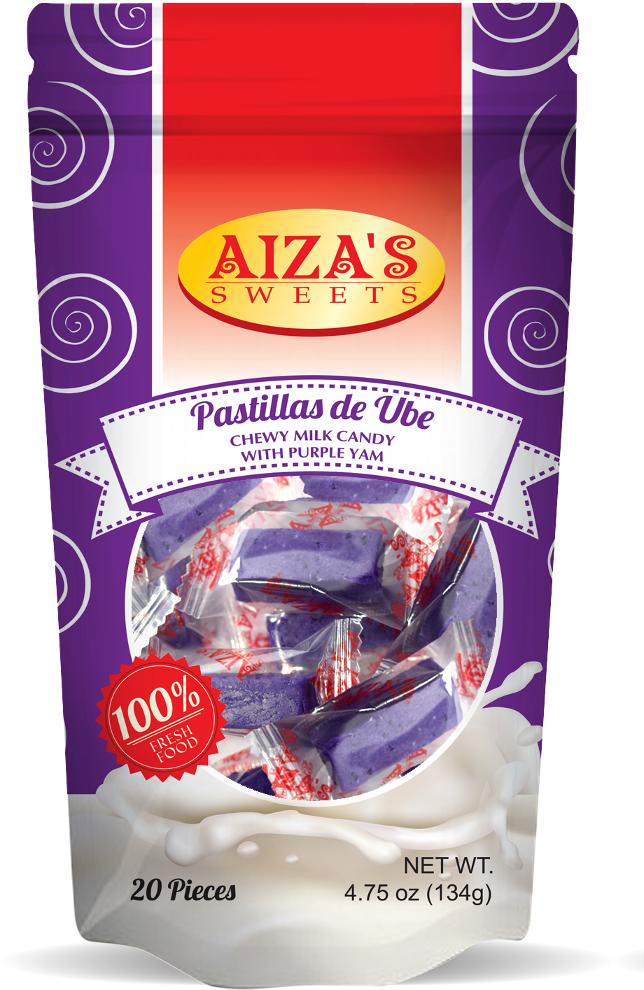 Pastillas De Ube (920x1415), Png Download