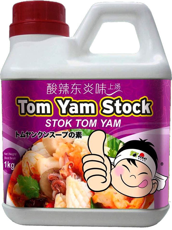Tom Yam Stock - Plastic Bottle (1000x1000), Png Download