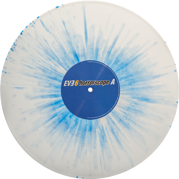 Eve 6 Horrorscope Splatter Vinyl - Circle (600x600), Png Download