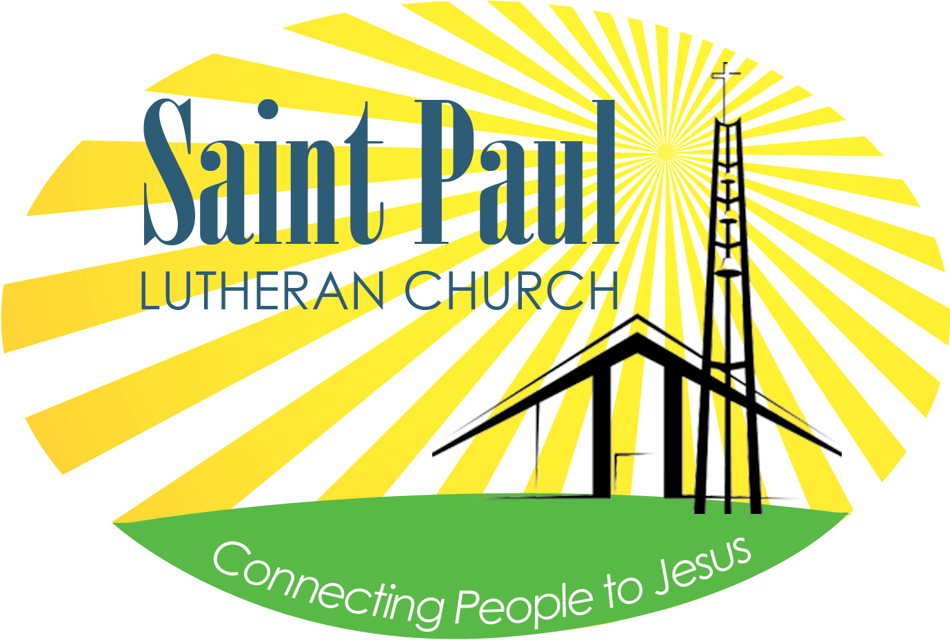 St Paul Lutheran Church Connecting People To Jesus - Graphic Design (1488x1006), Png Download