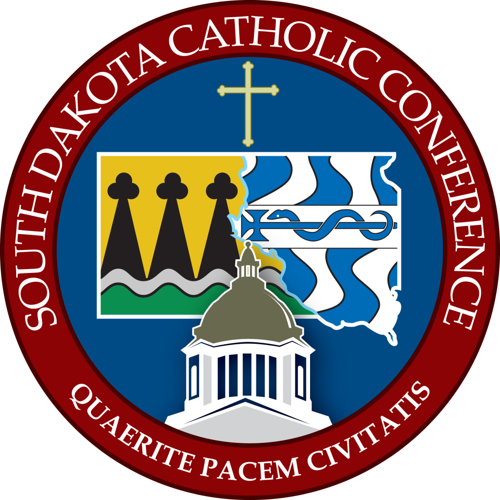 South Dakota Catholic Conference The Roman Catholic - Emblem (1024x1024), Png Download