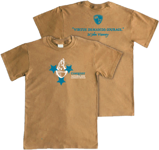 Conquest Father & Son Member T-shirt - Active Shirt (580x553), Png Download