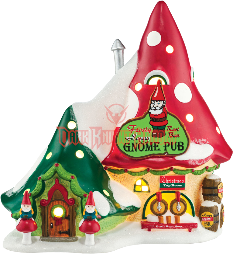 The Happy Gnome Pub - Department 56 (850x850), Png Download