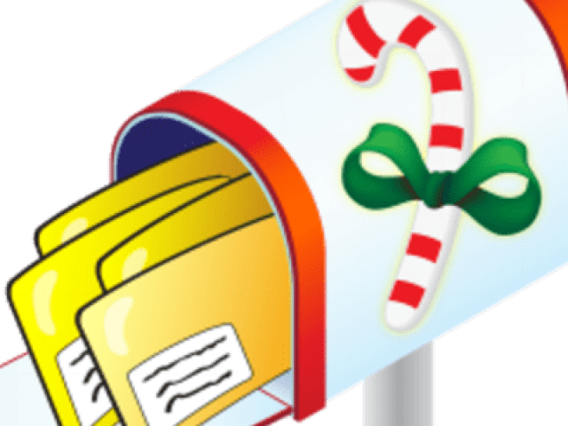 Mailbox Clipart North Pole - Holiday Greeting Card Clip Art (640x480), Png Download