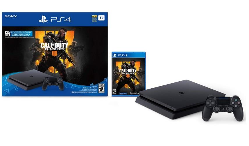 6 Pcs Sony 3003224 Call Of Duty - Ps4 Pro Black Ops 4 Bundle (1000x1000), Png Download