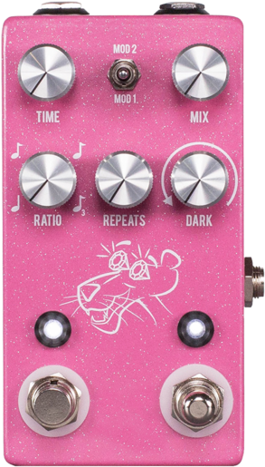 Jhs Pink Panther Delay - Pink Panther Pedal (600x600), Png Download