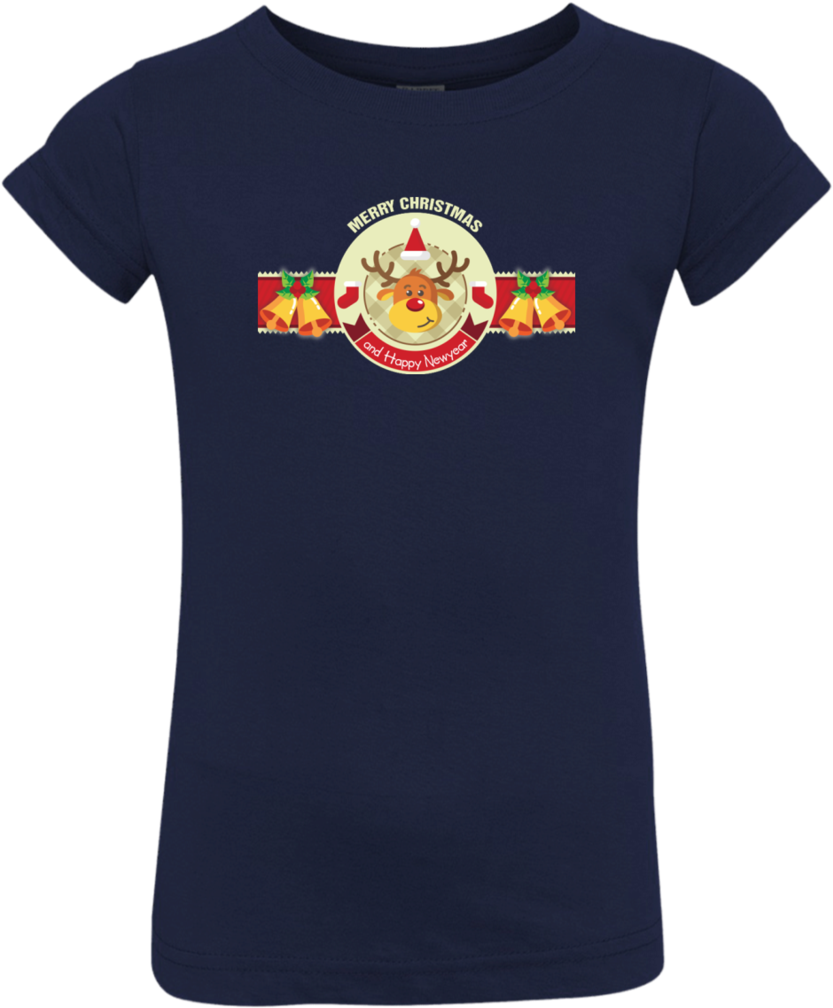 Merry Christmas And Happy New Year, Banner, The Bell, - Active Shirt (1024x1024), Png Download