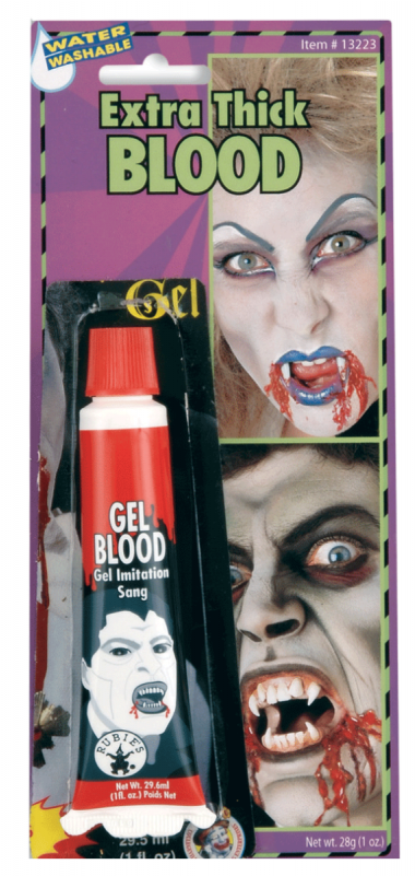 Halloween Coagulated Extra Thick Red Blood Special - Mascara (600x800), Png Download