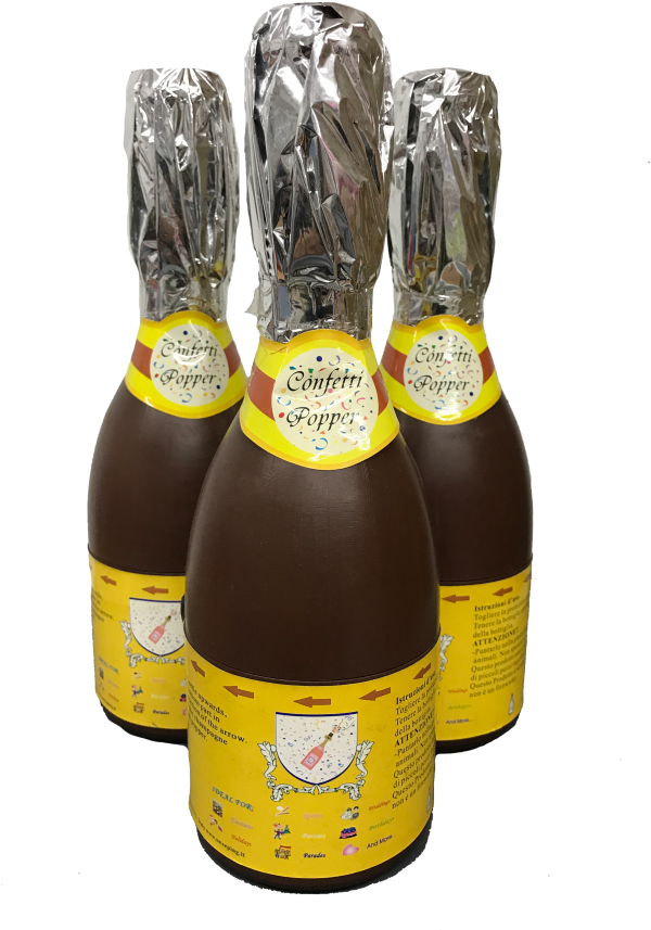 Champagne Bottle Confetti - Guinness (810x888), Png Download