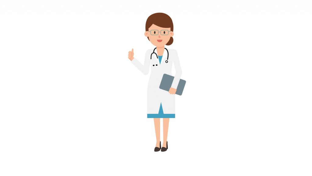 Cartoon Doctor Png - Cartoon (1024x577), Png Download