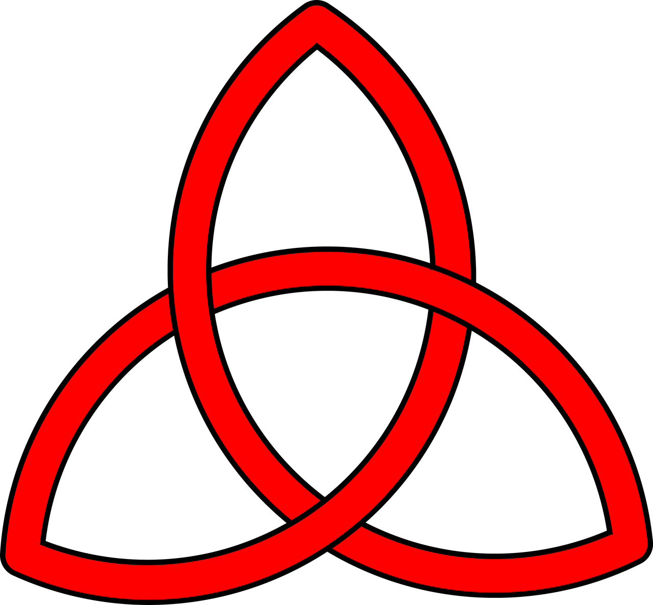 Vector Celtic Symbol - Italian Religious Symbol (1280x1186), Png Download