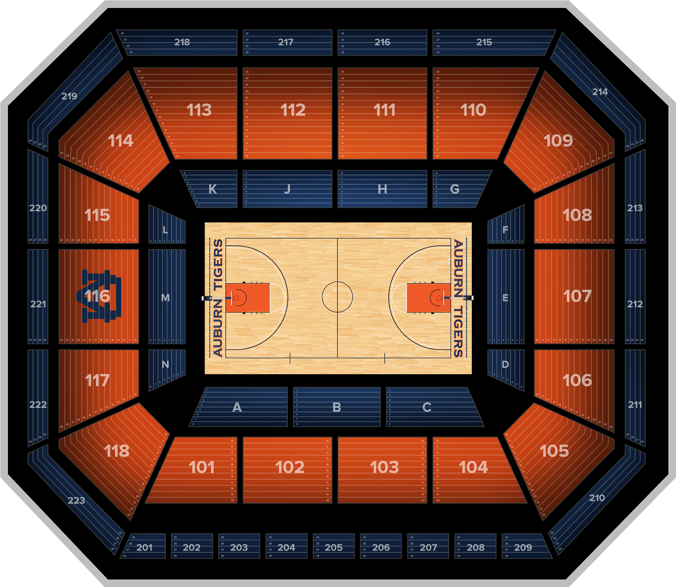 Wildcats @ Tigers - Illustration (2560x1936), Png Download