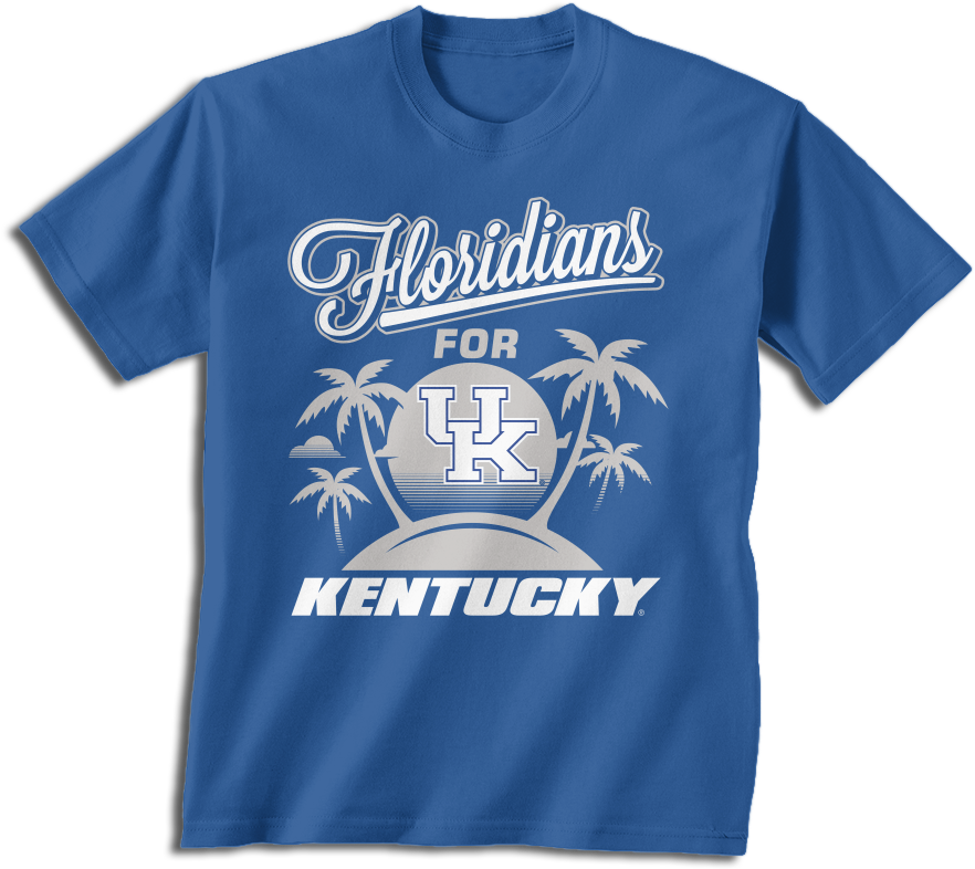 Kentucky Wildcats Official Apparel - T-shirt (900x1089), Png Download