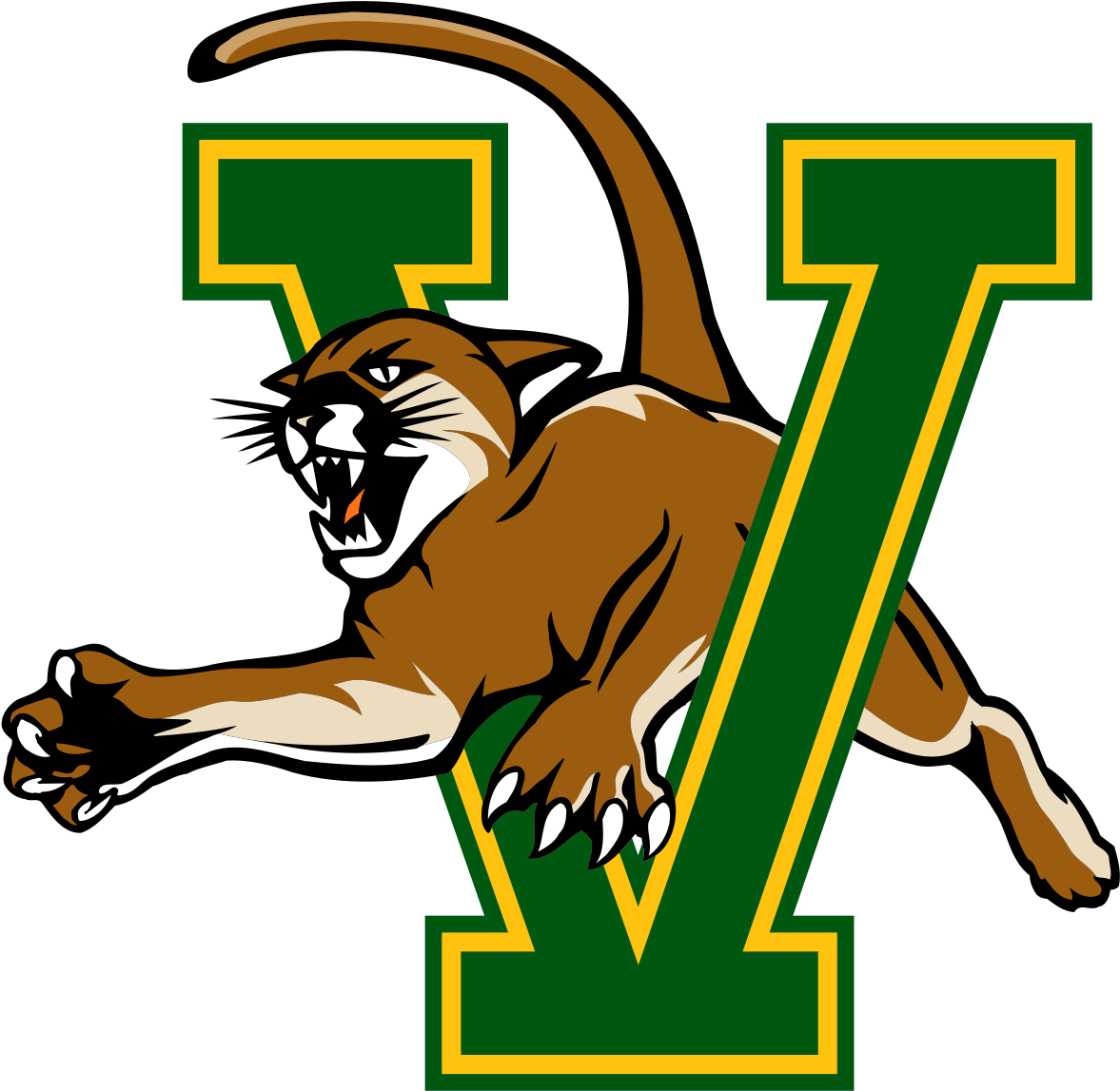 Vermont Catamounts Vs Kentucky Wildcats Las Vegas Odds - University Of Vermont Catamounts (1200x1169), Png Download