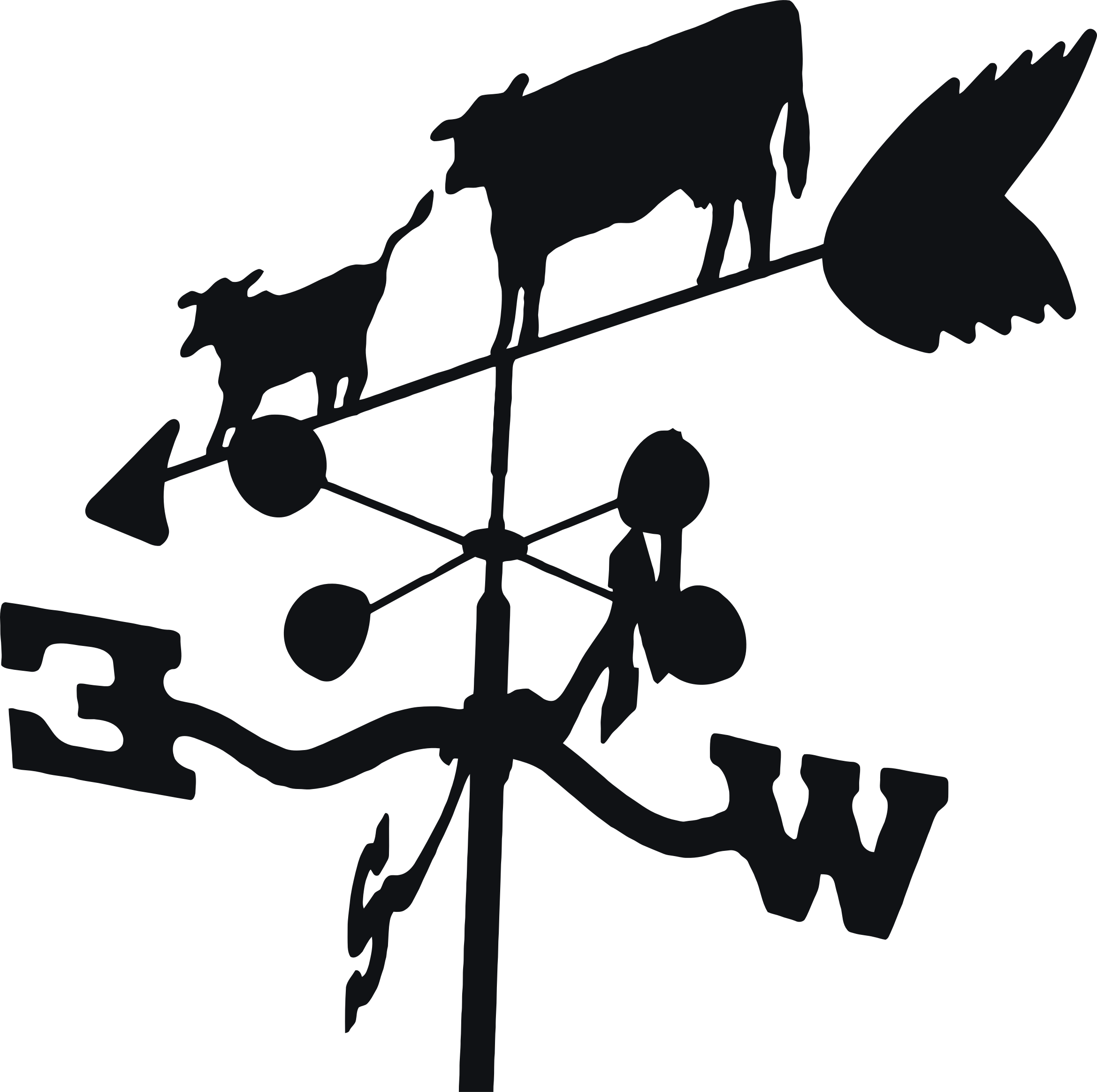 Big Image - Weather Vane (2338x2328), Png Download