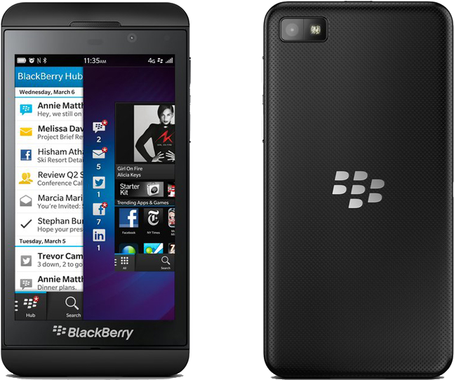 Bultrade Ltd - Blackberry Z10 16gb Black (800x600), Png Download