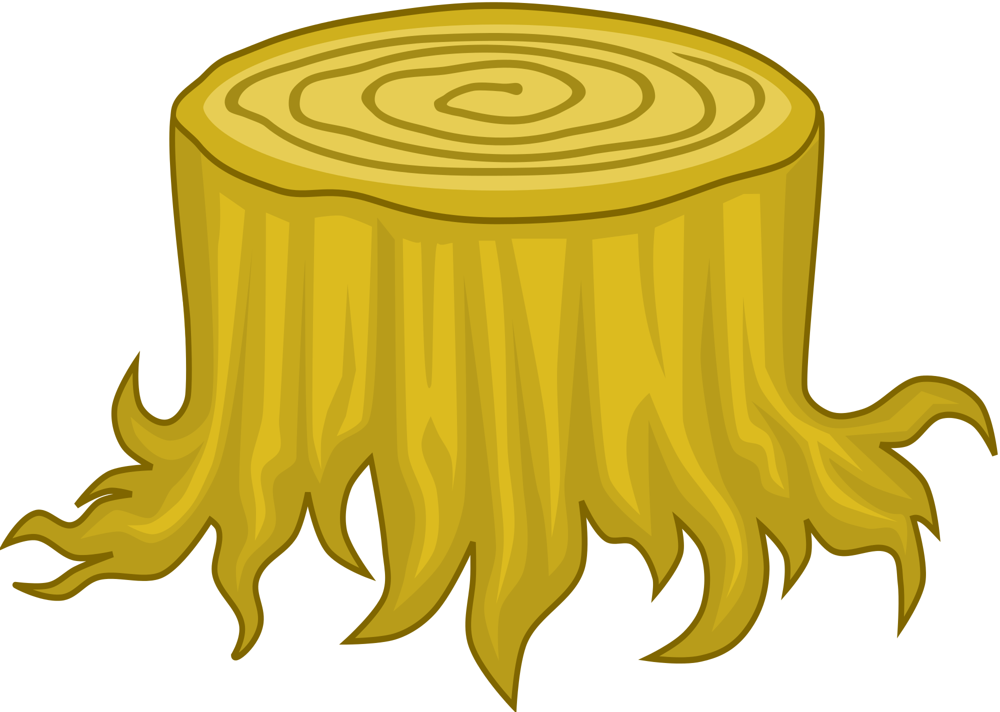 Stump Clipart Svg - Badge Heraldry Svg (2000x1424), Png Download