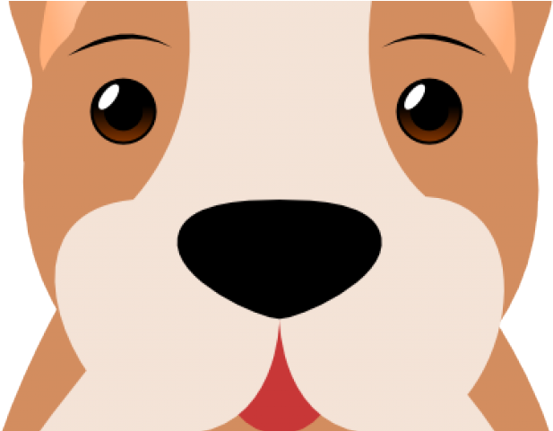 Pink Dog Face (640x480), Png Download