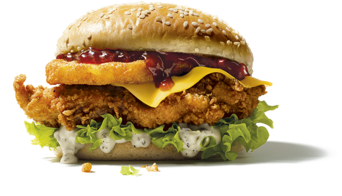 Kfc Colonel's Christmas Burger - Kfc Christmas Burger 2018 (800x445), Png Download