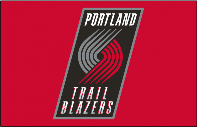 Portland Trail Blazers Logos Iron On Stickers And Peel-off - Portland Trail Blazers (750x930), Png Download