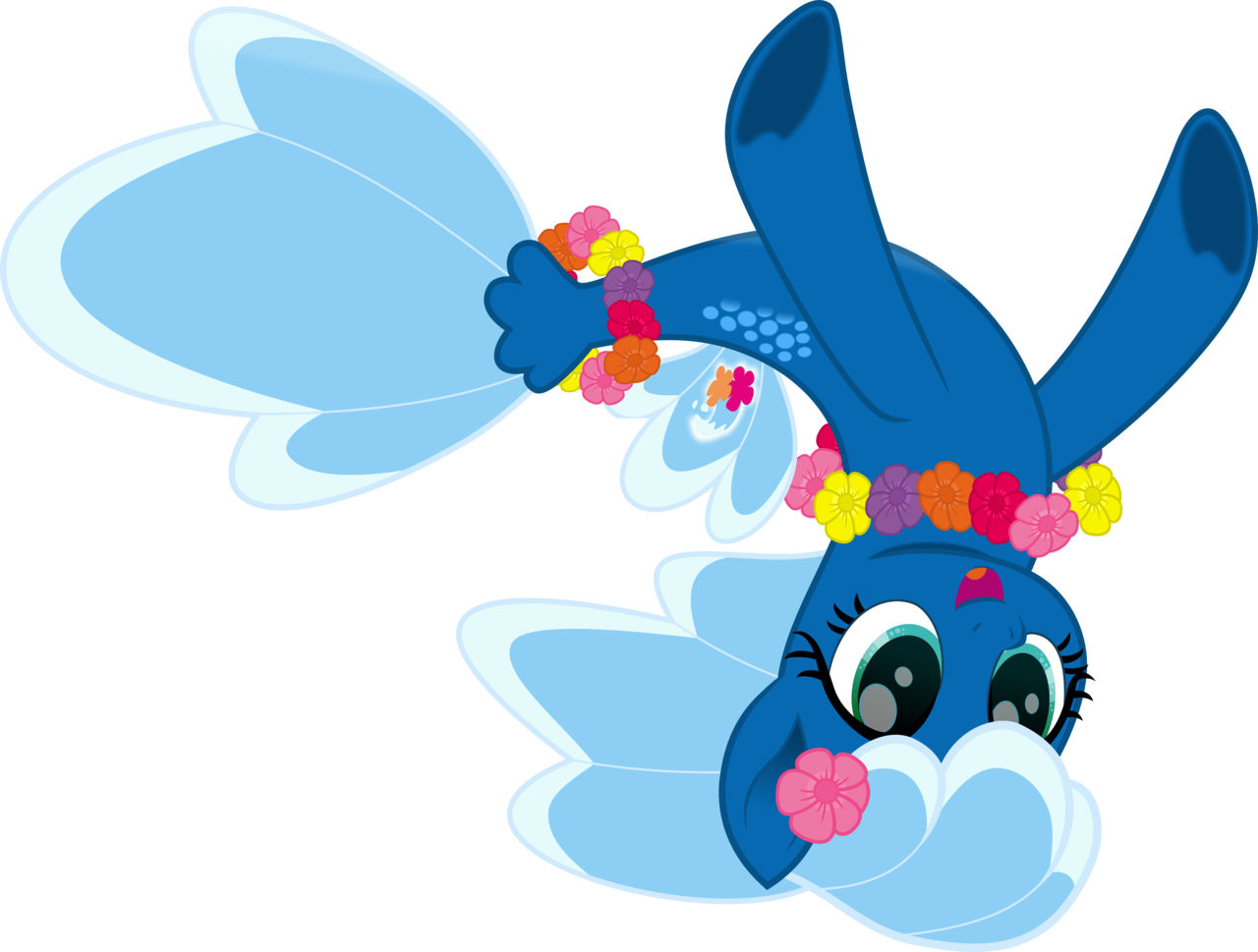 Pilot231, Female, Flower On Ear, Highlights, Lei, Mare, (1280x969), Png Download