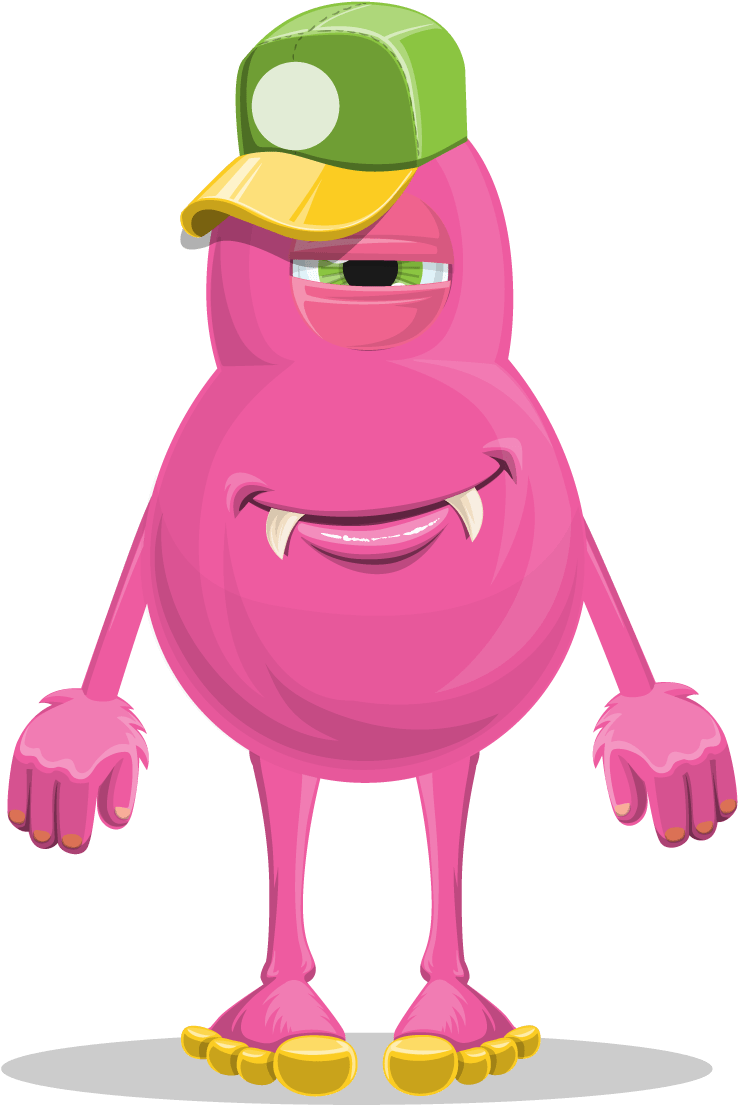 Funny Monsters 1 Funny Monsters 2 Funny Monsters 3 - Cartoon (1710x1406), Png Download