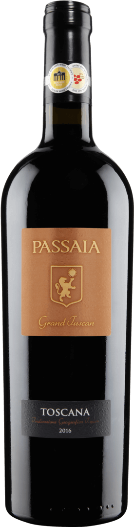 Cielo Passaia - Glass Bottle (400x1076), Png Download