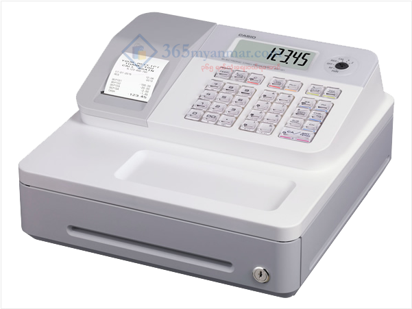 Casio Cash Register Se-g1 - Caja Registradora Blanca (600x600), Png Download