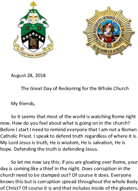 The Great Day Of Reckoning For The Whole Church - Crest (600x776), Png Download