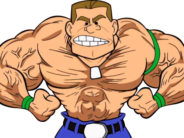 John Cena Clipart Transparent Background - Cartoon (640x480), Png Download