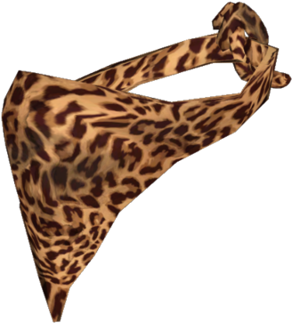 Leopard Print Bandana - Panties (1200x756), Png Download