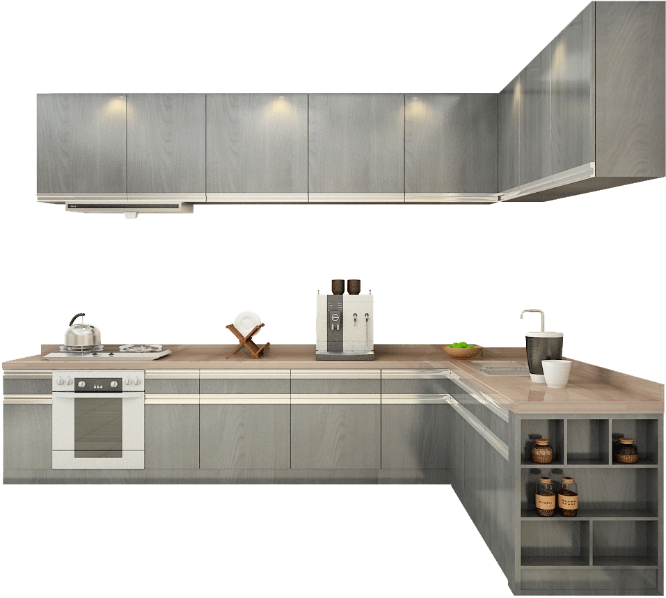 Tubes Cuisine Page - Cabinetry (1037x970), Png Download
