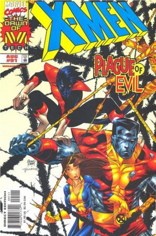 Купете Comics 1999 08 X Men - Plague Xmen (950x950), Png Download