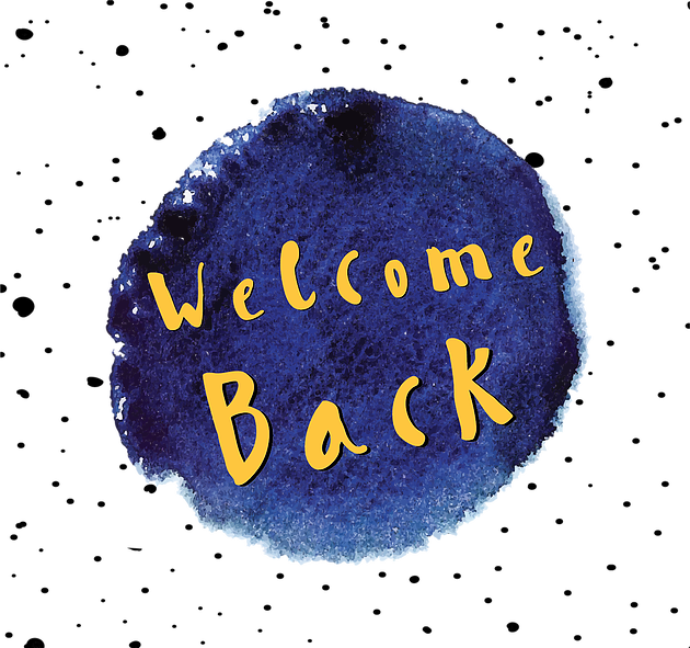 Welcome Back To A New Semester - Calligraphy (630x591), Png Download