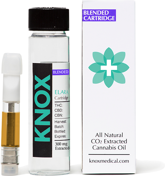 Cbd Contentapprox - 50% - Knox Medical Cartridge (800x600), Png Download